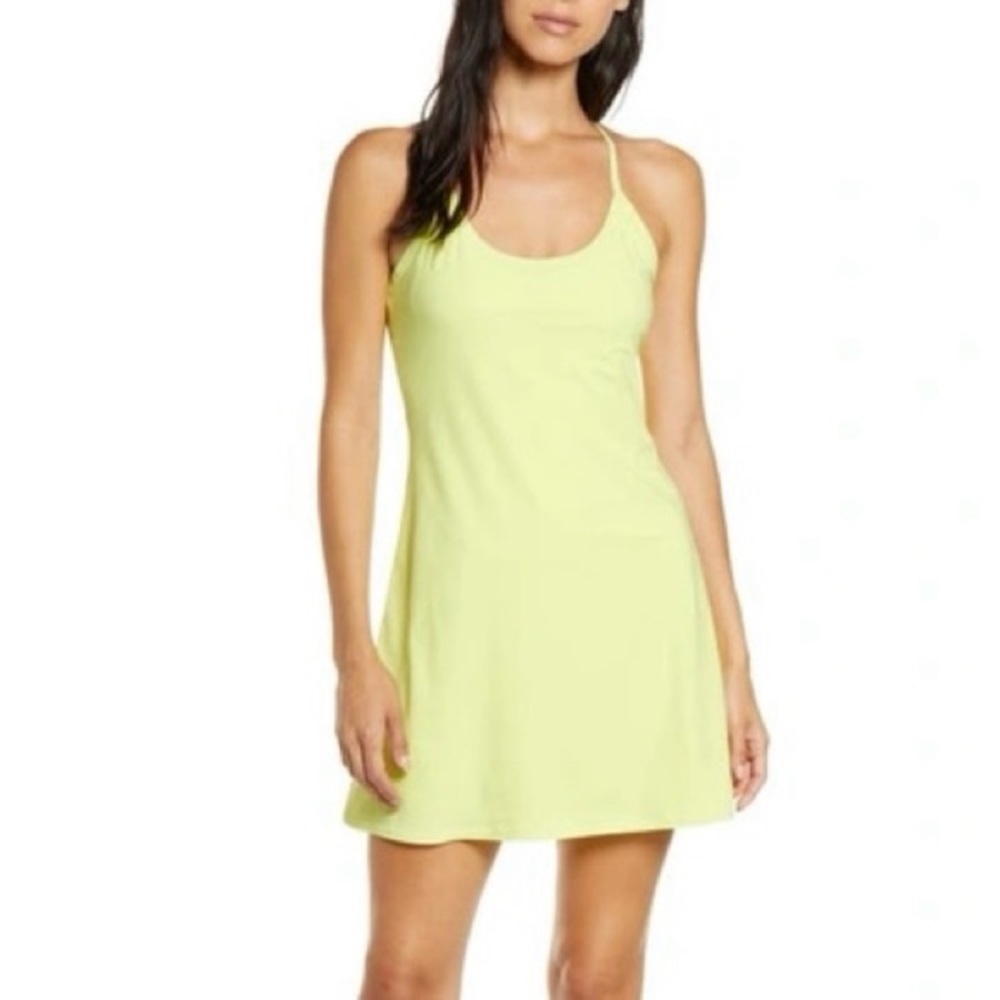 Outdoor Voices Size Medium Yellow/Green Dress